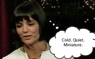 "Kate" Holmes on Letterman: What Were They Thinking?
