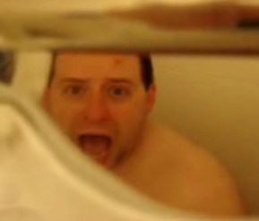 Wife Sneaks Up on Husband in Shower
