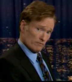 Conan Takes Charge of the Cameras