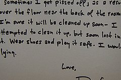 A Half-Ass Apology