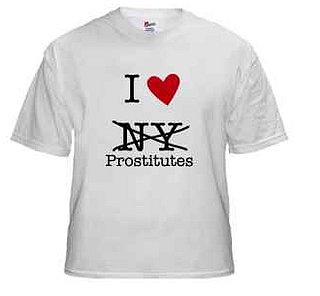 I Love NY T-Shirt (Eliot Spitzer Version)