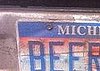 Beer Run License Plate