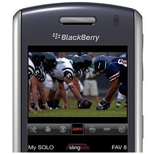 SlingPlayer on the BlackBerry to Be Showcased at CES 