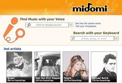 Find Songs Stuck in Your Head With Midomi.com