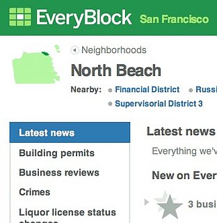 Website of the Day: EveryBlock 