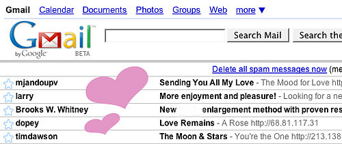 Valentine's Day Spam Emails Have Started Rolling In 