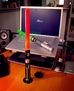 Lightsaber Desk Lamp: Totally Geeky or Geek Chic?