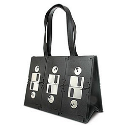 DIY or Buy Handbag Made of Old Floppy Disks