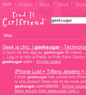 Website of the Day: Find It Girlfriend 