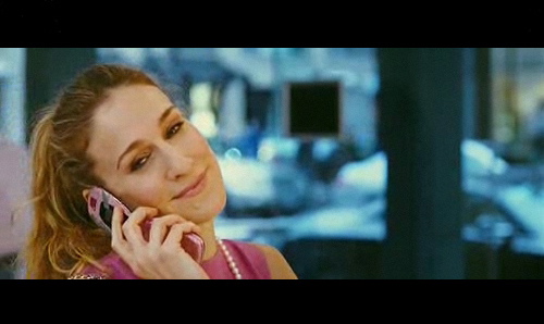 Carrie and Her Pink Phone Carrie and Her Pink Phone