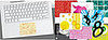New Laptop Accessory: Colorful Trackpad Skins