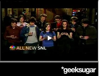 Ellen Page and Wilco Texting for SNL Promo