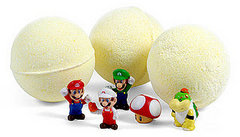 Super Mario Brothers Bath Bombs: Totally Geeky or Geek Chic?