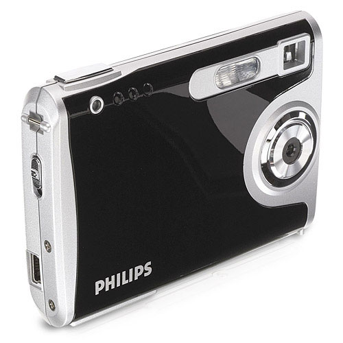 Philips Retro-Style Black Camera