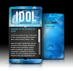 American Idol Dashboard Widget American Idol Dashboard Widget
