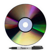 Geek Tip: Don't Write on CDs With Sharpies! Geek Tip: Don't Write on CDs With Sharpies!