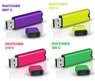 Get Personal With Pantone's Colorful Flash Drives 