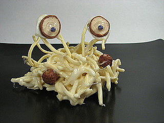 Yummy Link: Edible Flying Spaghetti Monster
