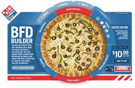 Domino's Announces Their New Big Fantastic Deal (BFD) Contest