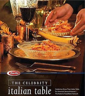Barilla Launches Their Second Annual Celebrity Cookbook for Hunger