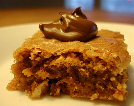 Reader Recipe: Hazelnut Blondies Reader Recipe: Hazelnut Blondies