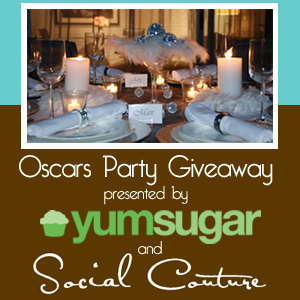 Enter the Oscars Party Giveaway!