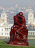 Rodin's The Kiss Recreated in Marmite