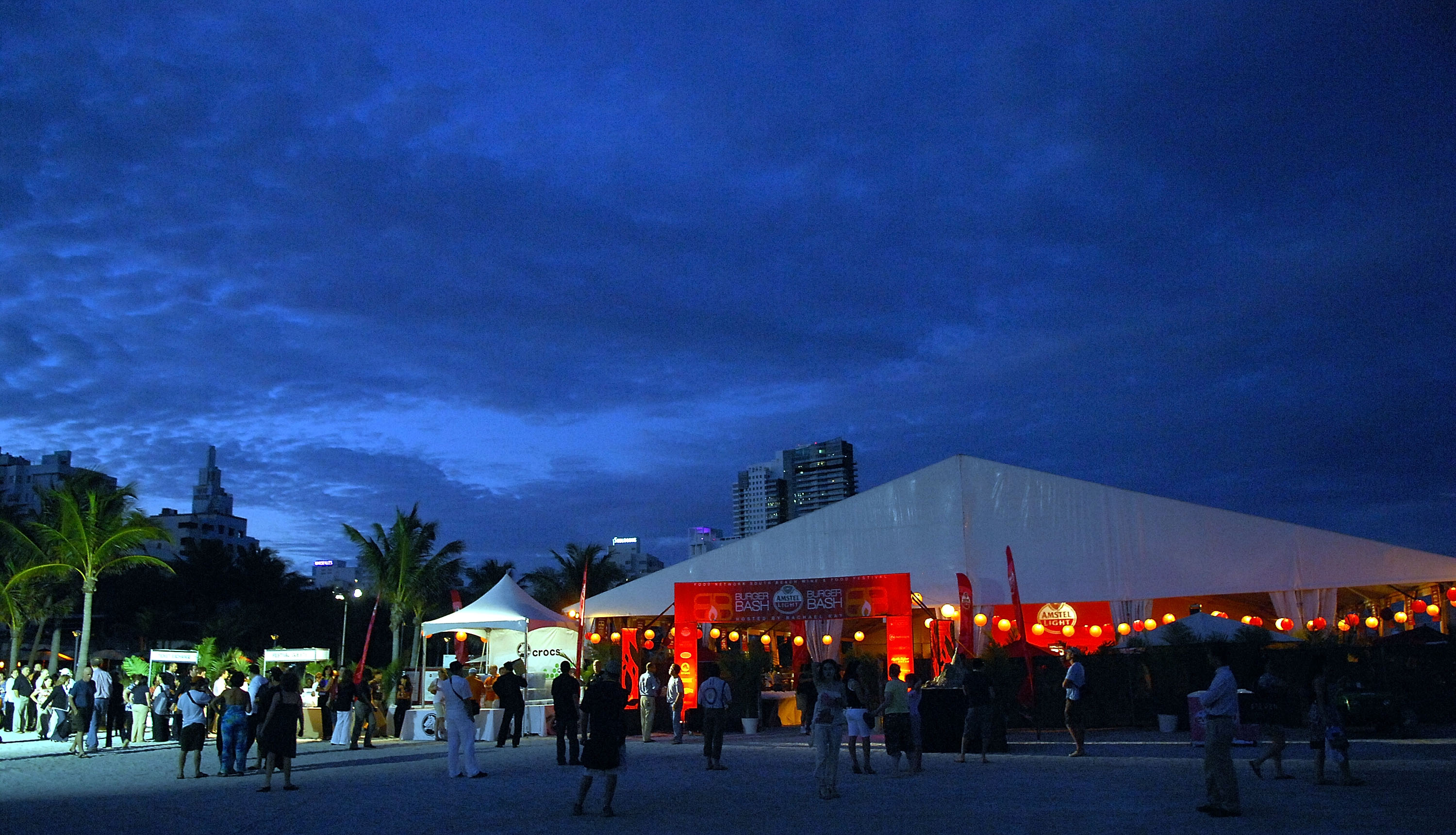 The South Beach Wine & Food Festival Burger Bash on February 21, 2008 The South Beach Wine & Food Festival Burger Bash on February 21, 2008