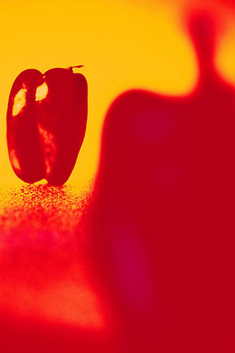 Roasted Red Pepper-Tomato Soup
