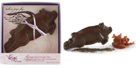 Vosges Releases Their New Bacon-Flavored Flying Chocolate Pig Vosges Releases Their New Bacon-Flavored Flying Chocolate Pig