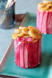 Yummy Link: Frozen Rhubarb and Banana Charlottes
