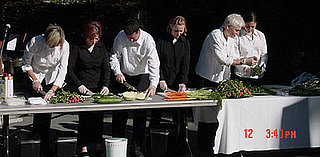 Alison Knowles Makes a Salad at the Tate in London