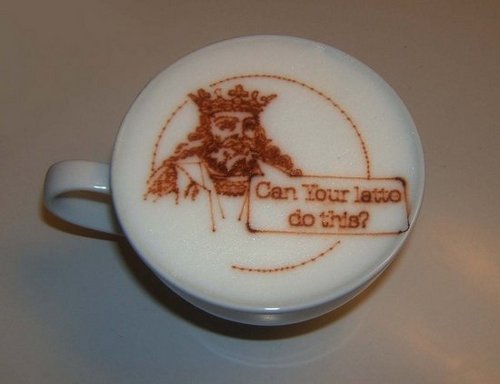 Inventor Oleksiy Pikalo Creates a Latté Art Machine