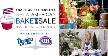 Sandra Lee and Duff Goldman Team Up With Share Our Strength to Present the World's Largest Bake Sale