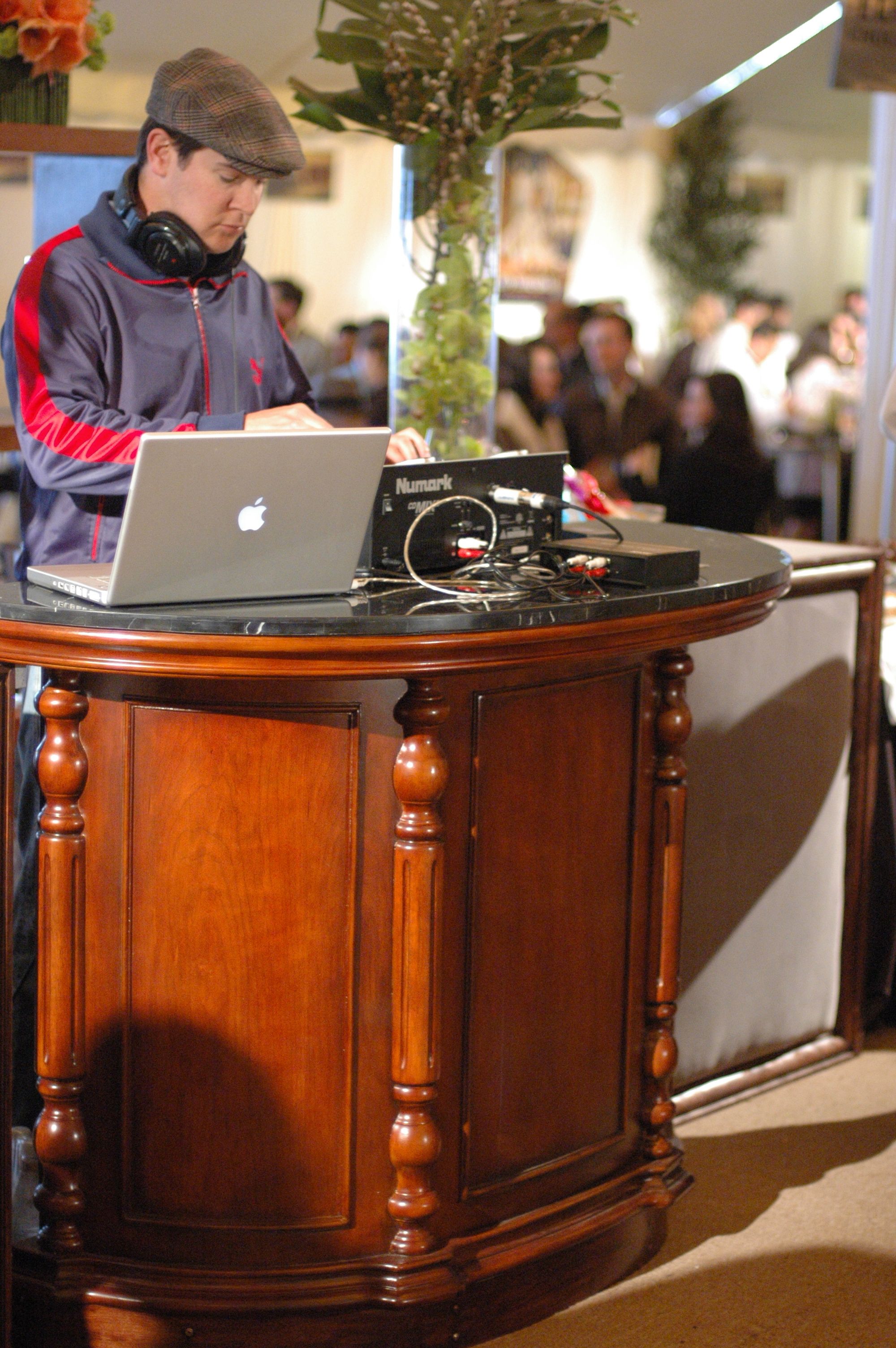 DJs at the party DJs at the party