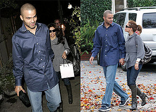Tony and Eva in Love Out on the Town