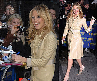 Kate Hudson Goes For (Fool's) Gold on Letterman