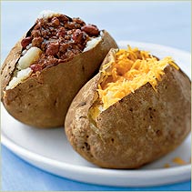 Monday's Leftovers: Chili Baked Potato