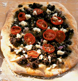Fast & Easy Dinner: Greek Pizza with Feta Fast & Easy Dinner: Greek Pizza with Feta