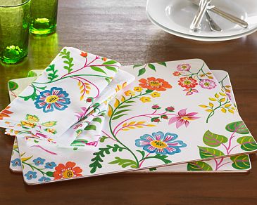 Off to Market: Spring Placemats Off to Market: Spring Placemats