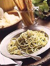 Fast & Easy Dinner: Broccoli Pesto Spaghetti Fast & Easy Dinner: Broccoli Pesto Spaghetti