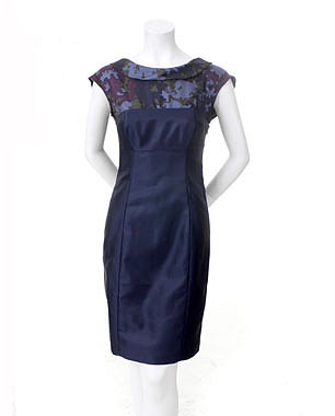 Refinery29 Shops :: Midnight Silk Wool Dress ($695)