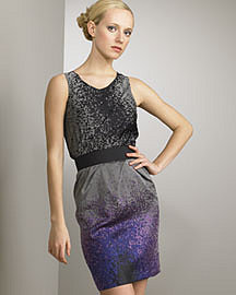 Narciso Rodriguez Pleated Sheath Dress - Neiman Marcus