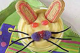 Easter Bunny Pudding Desserts Easter Bunny Pudding Desserts