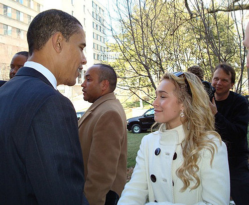 Hayden Made It to Obama After All!