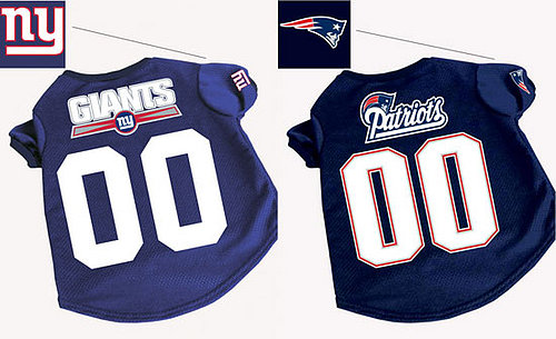 Get Your Pets Geared Up: Giants vs. Patriots