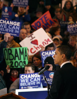 Headline:  Obama's Win vs. History