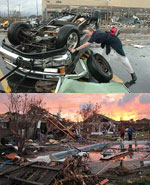 Headline: Tornadoes Rip Through The South