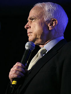 McCain and Obama Talk About Troops