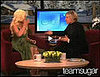 Wee TV: Ellen Asks Christina Aguilera an Obvious Question